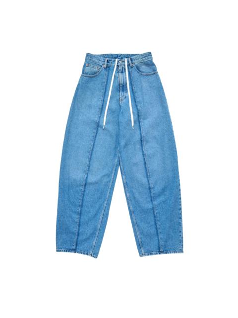 MM6 Blue Denim With Front Seam Medium Blue