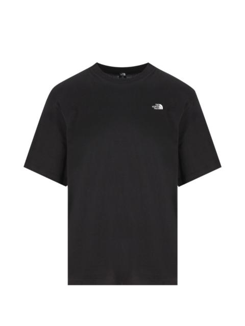 logo-embroidered T-shirt