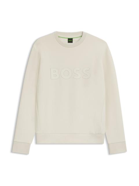 SANDWICH-LOGO SWEATSHIRT IN STRETCH COTTON