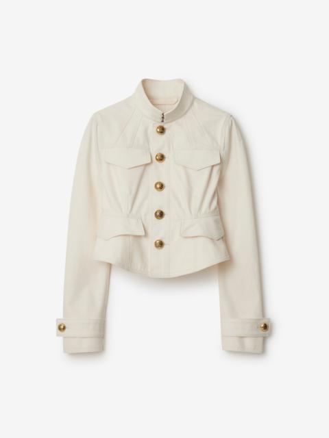 Cropped Cotton Jacket