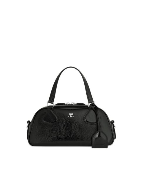 Friday leather top-handle bag