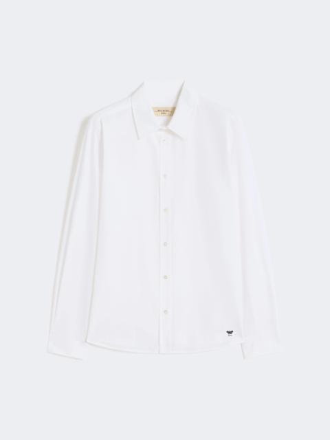 Classic cotton shirt - OPTICAL WHITE