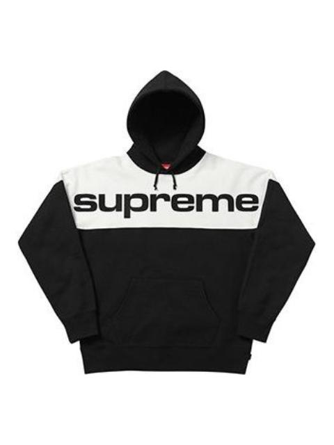 Supreme FW17 Blocked Black Alphabet logo Unisex SUP-FW17-755