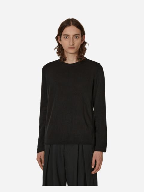 Asymmetric Pullover Black