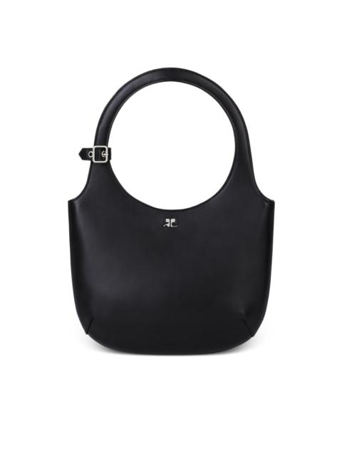 Holy leather shoulder bag