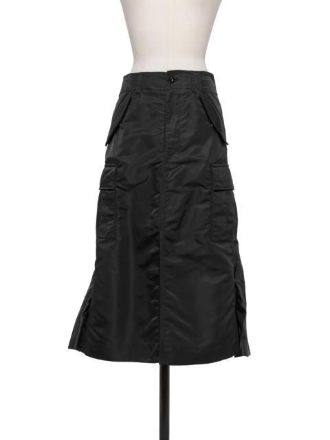 Nylon Twill Skirt