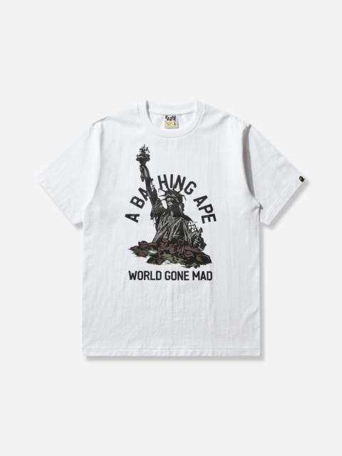 Men's Statue Of Liberty T-Shirt White