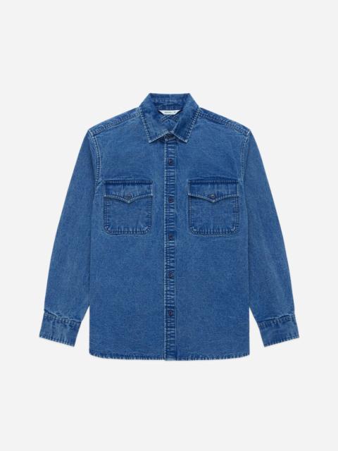 USN Overshirt - Stonewashed Indigo Canvas