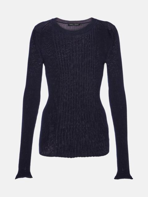 Cassidy wool and silk sweater