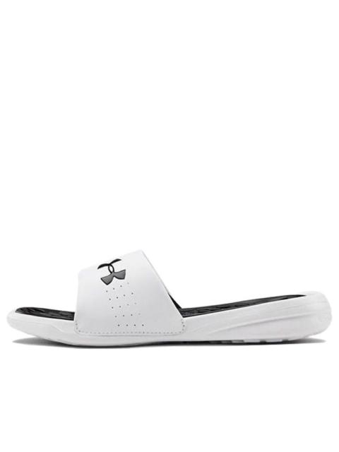 (WMNS) Under Armour Playmaker Slippers White 3000063-101