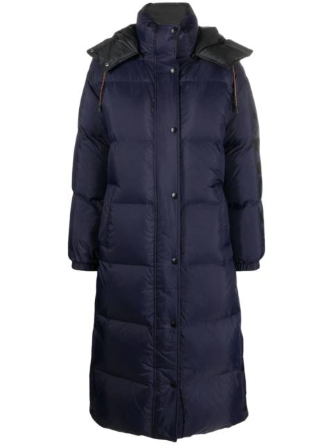 reversible puffer coat