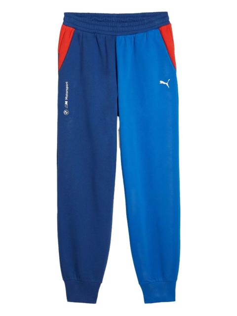 x  BMW Motorsport colourblock logo trousers