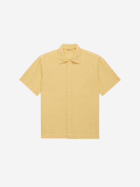 Resort Shirt - Sunflower Geo Weave