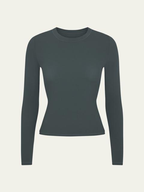 Fits Everybody Crewneck Long-Sleeve T-Shirt