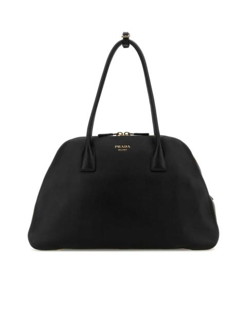 Medium Leather Shopping Bag