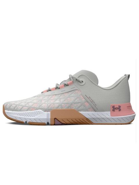 (WMNS) Under Armour TriBase Reign 5 'White Clay Pink Fizz' 3026022-300
