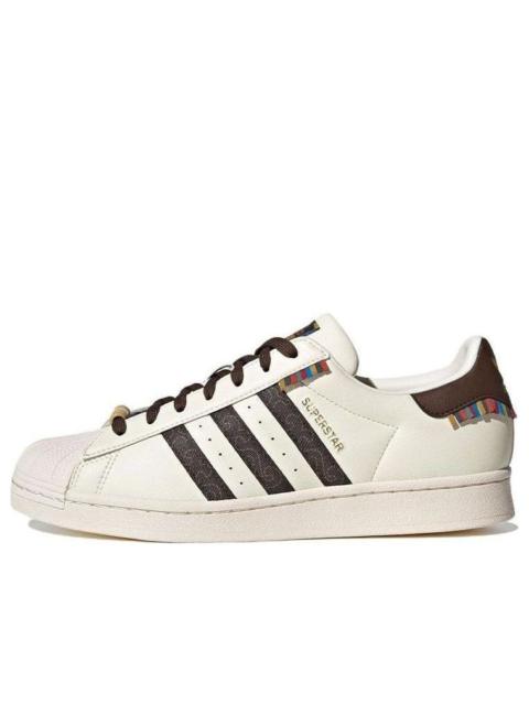 adidas originals Superstar 'Cream White Brown' GY2524