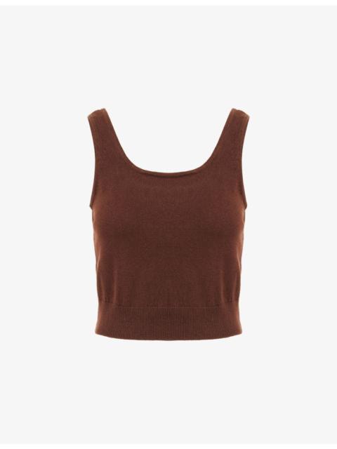 Lounge Brushed Knitted Tank Top