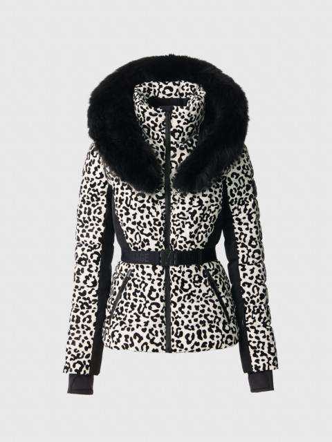 ELITA-BXFLP Down Ski Jacket With Flocked Shell