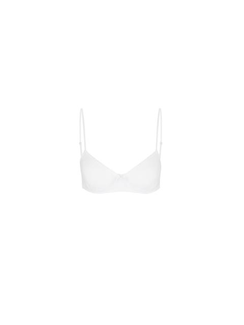 The Petite Bra: Cotton Jersey White