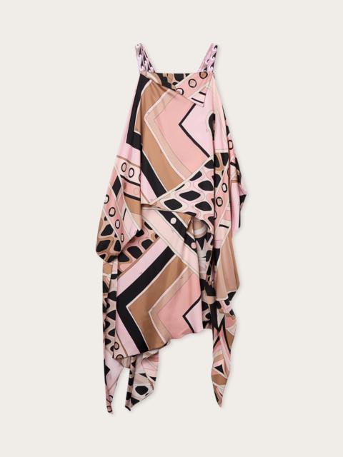 VIVARA PRINT SILK DRESS