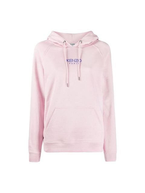 (WMNS) KENZO Alphabet Logo Pattern Hoodie Pink Red FA52SW771962-34