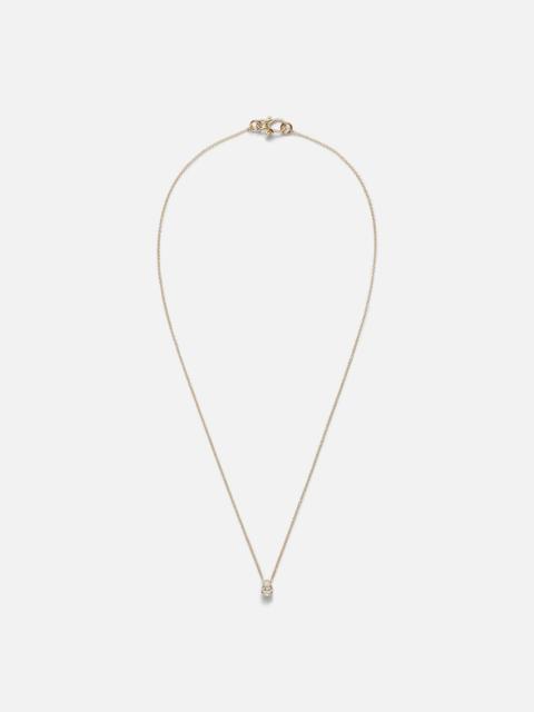 Sky Simple 18kt gold necklace with diamond