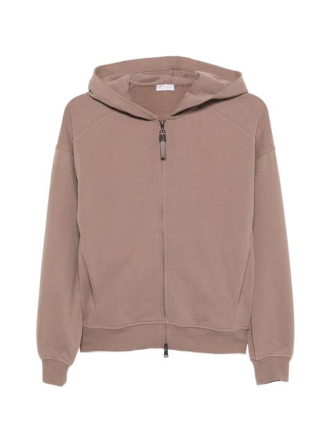 zip-up hoodie