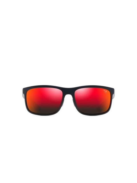 square-frame sunglasses