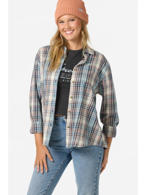 Logan Flannel Long Sleeve Top