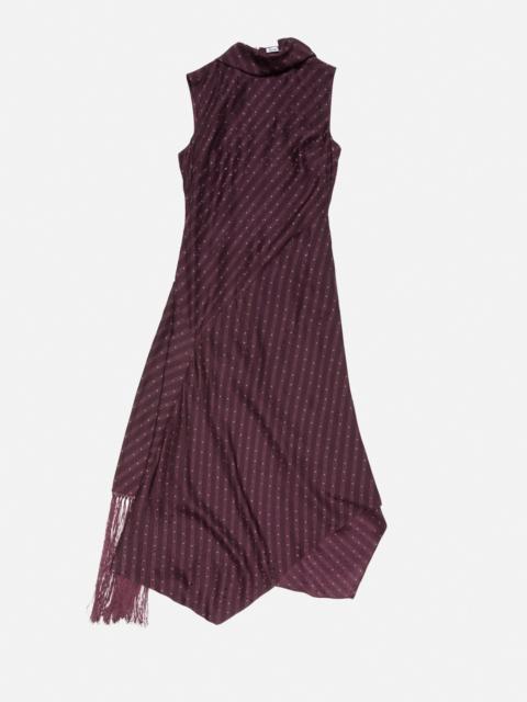 Silk tunic dress - Burgundy