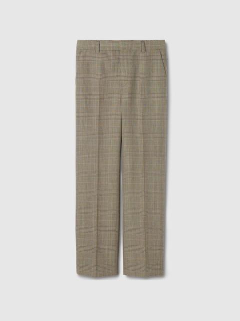 Prince of Wales wool pants
