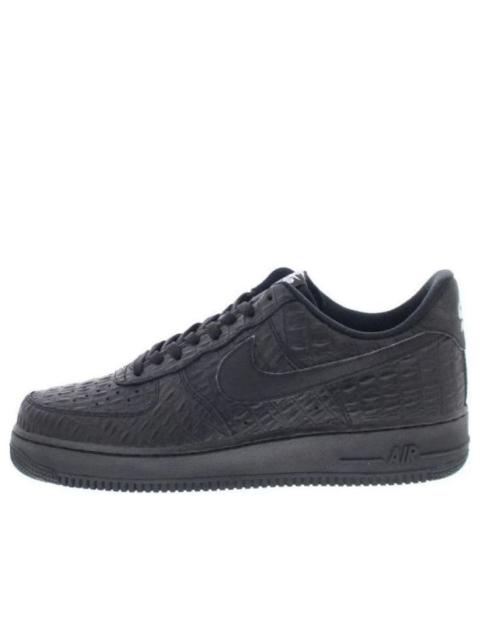 Nike Air Force 1 Low '07 LV8 'Black Croc' 718152-007