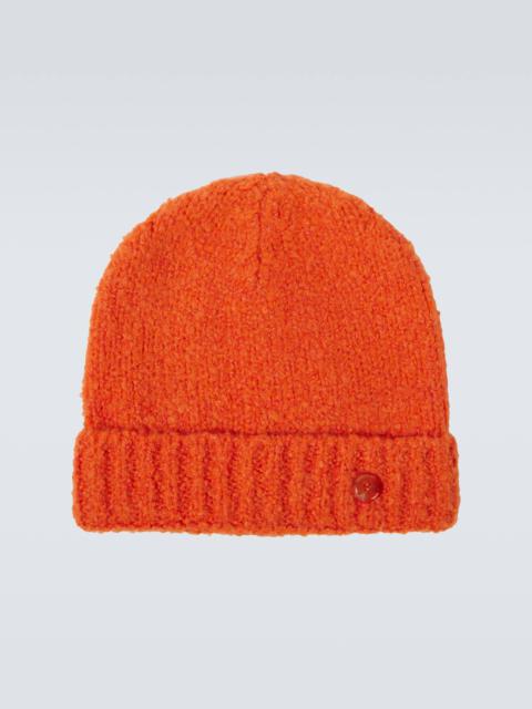 Vermillion Wind cashmere beanie