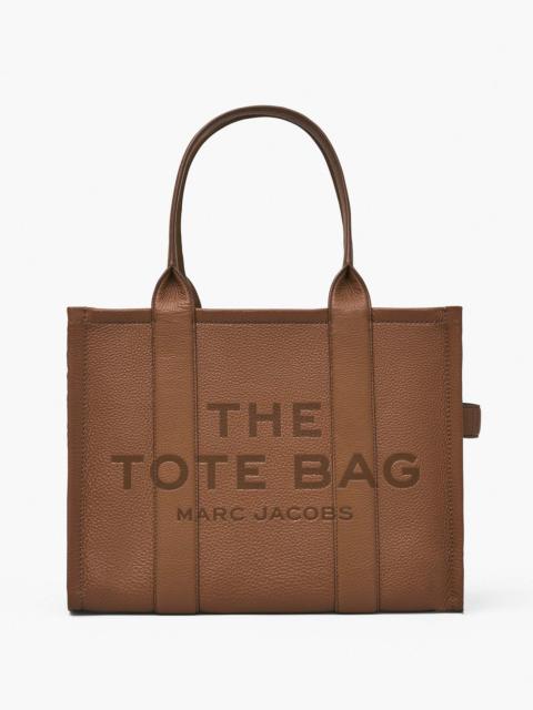 THE LEATHER LARGE TOTE BAG