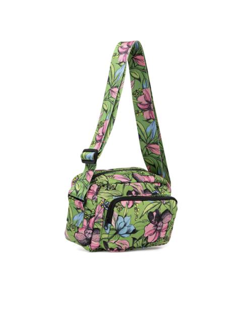 floral-print cross body bag