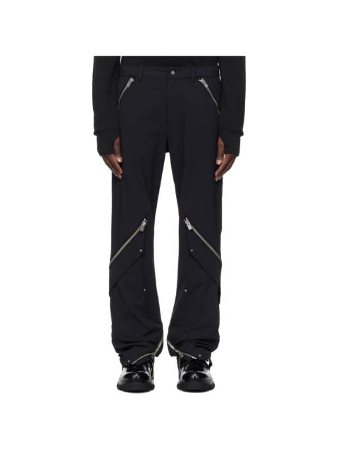 Black Frazil Cargo Pants