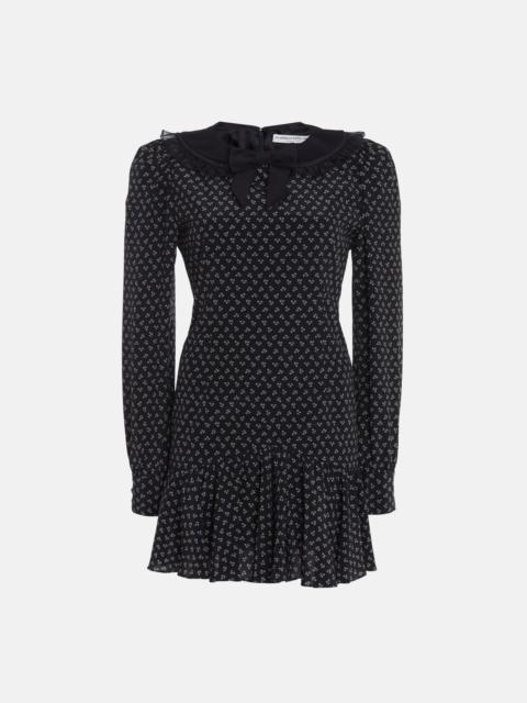 SMALL FLOWER PRINT MINI DRESS