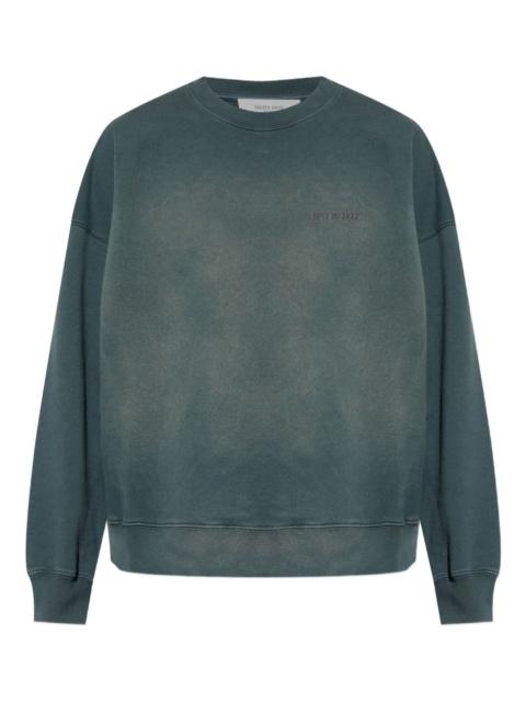 washed cotton sweatshirt