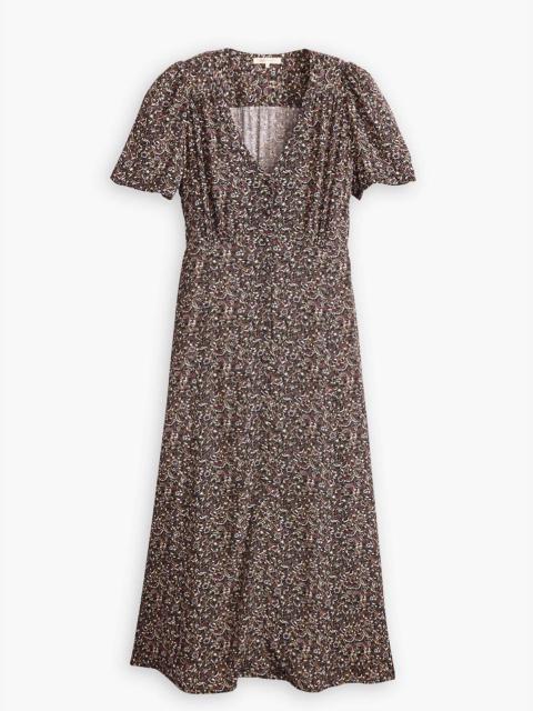 Levi's SARINA SHORT SLEEVE MIDI DRESS | REVERSIBLE