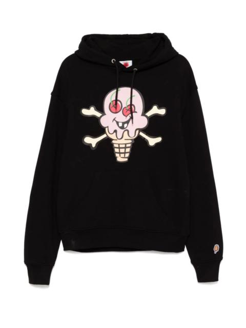 LOGO-PRINT HOODIE
