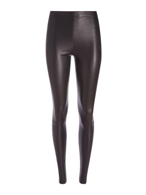 MADDOX SIDE ZIP LEATHER LEGGING