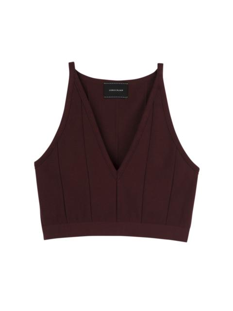 Top Burgundy - Knit