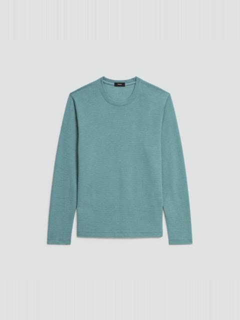 Delroy Long-Sleeve Tee in Studio Knit Jacquard