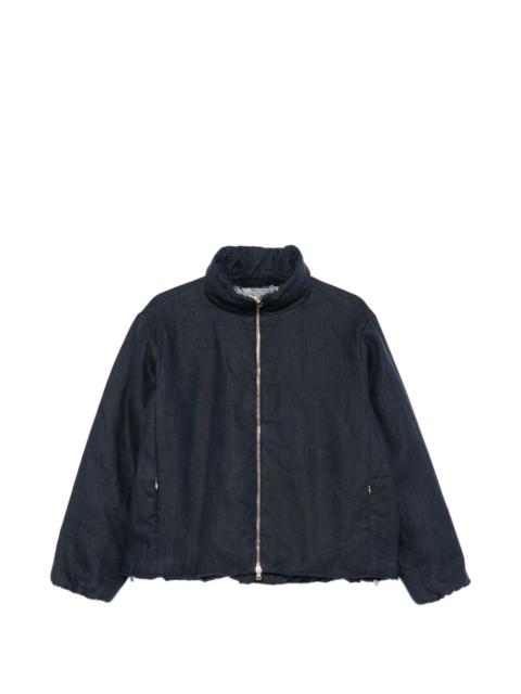 linen padded jacket