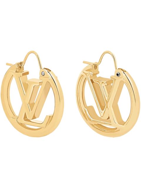 Louis Vuitton Louise Earrings Gold