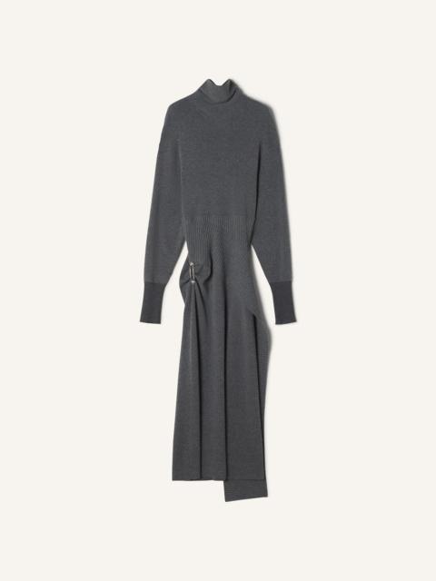 WOOL AND CASHMERE MIDI DRESS