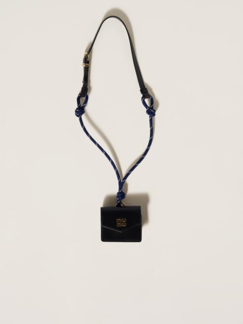 Leather and cord trick