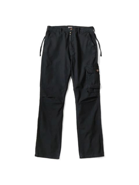 KAPITAL Light Canvas RINGOMAN Cargo Pants 'BLACK'