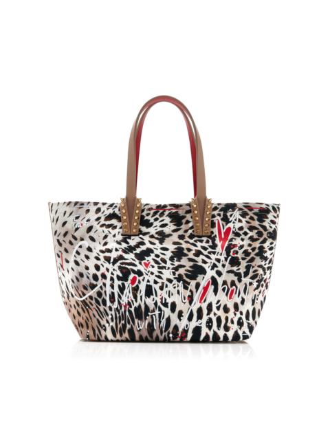 Cabata Printed Canvas Tote Bag animal